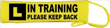 In Training Please Keep Back Lead Cover / Slip